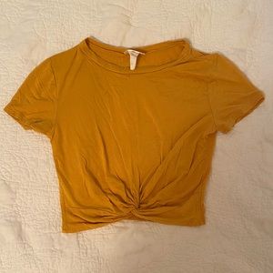 (3 for $15) Forever 21 Yellow Croptop